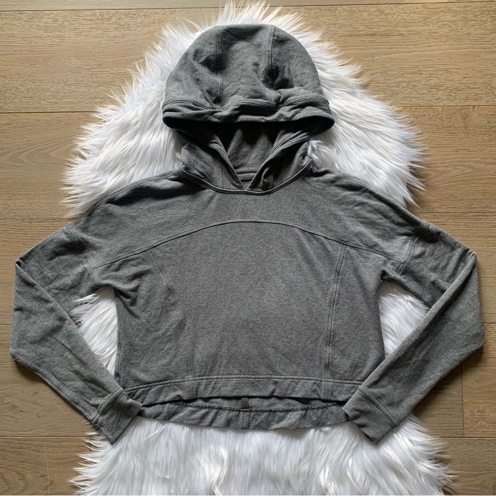 Lululemon Cropped Ceremony Pullover - Grey
